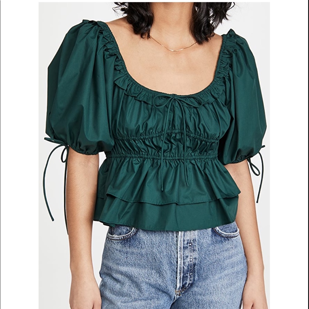 En Saison Poplin Crop Top - Size M